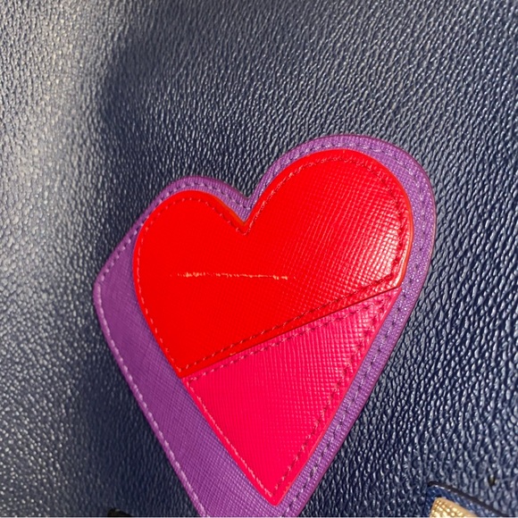 💞Vtg Tory Burch I Love You Tote 💞 - Picture 5 of 11